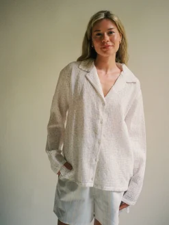 Hot Djerf Avenue Muslin Shirt Summer Field