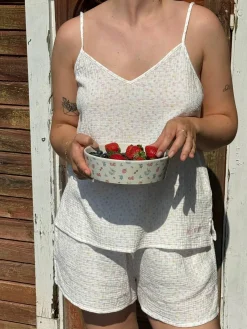 Djerf Avenue Muslin Shorts Summer Field