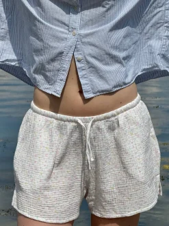 Djerf Avenue Muslin Shorts Summer Field