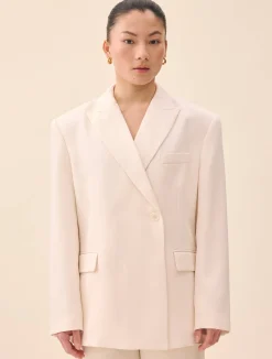 Outlet Djerf Avenue Occasion Blazer White