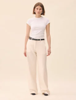 Discount Djerf Avenue Occasion Pants White