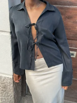 New Djerf Avenue Occasion Top Ash