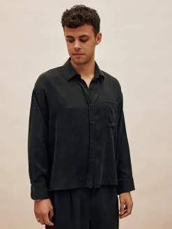 Clearance Djerf Avenue On The Go Shirt Ash