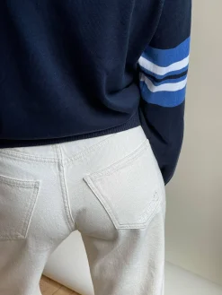 New Djerf Avenue Relaxed Jeans Cream