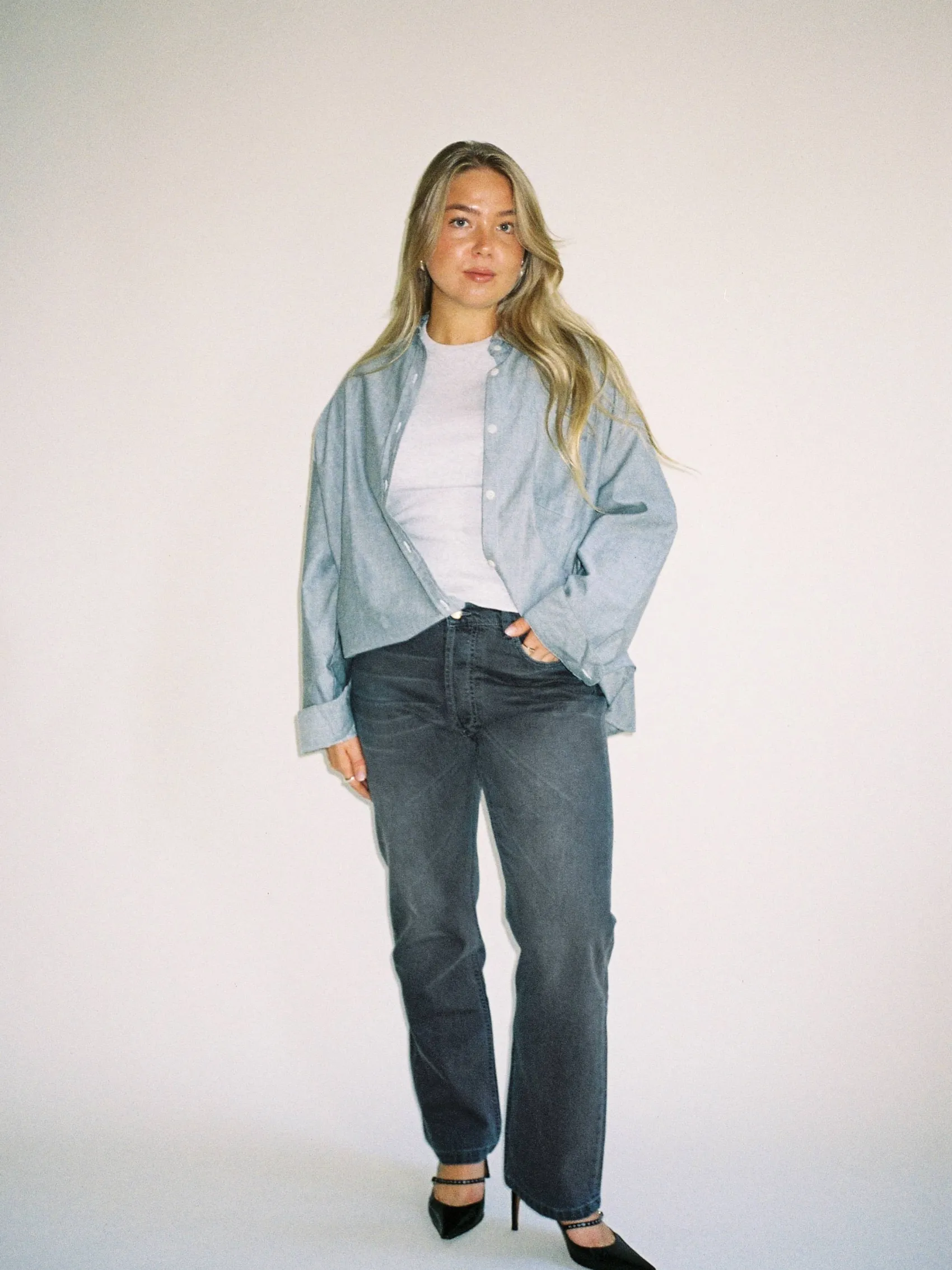Hot Djerf Avenue Relaxed Jeans Grey
