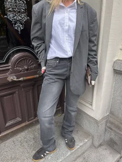 Outlet Djerf Avenue Relaxed Jeans Grey - Tall