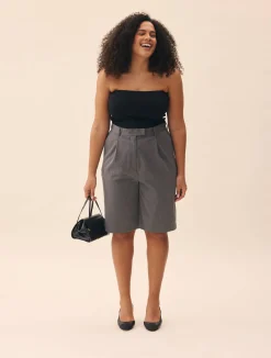 Djerf Avenue Remake Favorite Shorts Grey