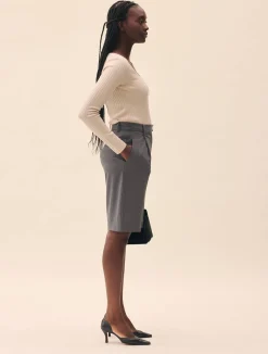 Djerf Avenue Remake Favorite Shorts Grey