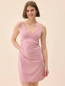 Online Djerf Avenue Serenade Dress Dusty Pink