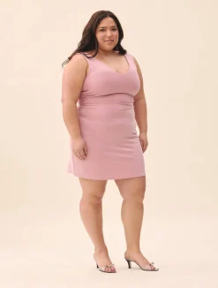 Online Djerf Avenue Serenade Dress Dusty Pink