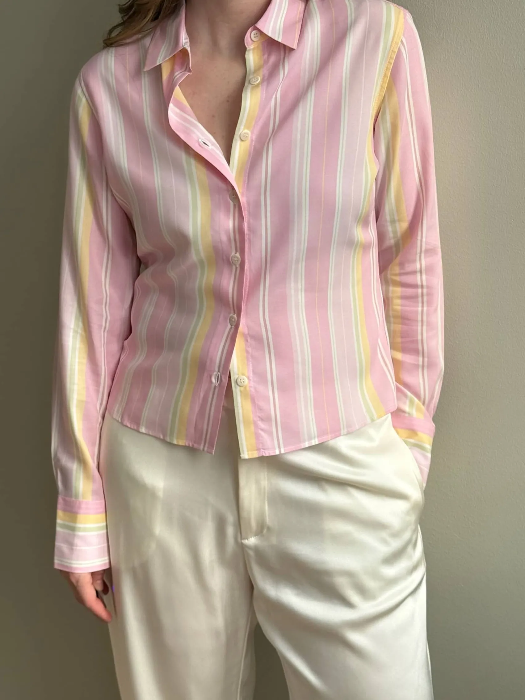 Online Djerf Avenue Spring Shirt Gelato Stripe