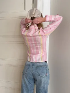 Online Djerf Avenue Spring Shirt Gelato Stripe