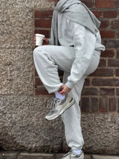 Hot Djerf Avenue Staple Sweatpants Grey