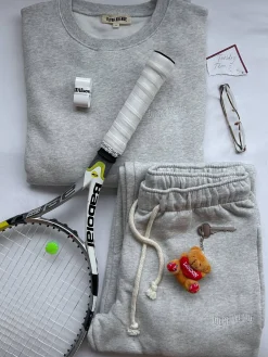 Hot Djerf Avenue Staple Sweatpants Grey