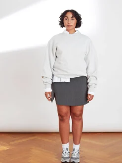 Djerf Avenue Staple Sweatshirt Grey