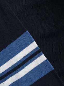 Outlet Djerf Avenue Striped Sleeve Crewneck Blue
