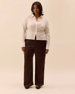 Djerf Avenue Summer Shirt White