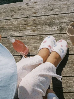 Clearance Djerf Avenue Terry Slippers Summer Berries