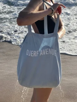 Best Djerf Avenue Tote Bag Light Blue