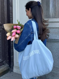 Best Djerf Avenue Tote Bag Light Blue