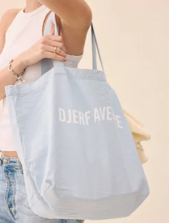 Best Djerf Avenue Tote Bag Light Blue