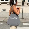Sale Djerf Avenue Tote Bag Washed Out Black