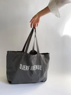 Sale Djerf Avenue Tote Bag Washed Out Black