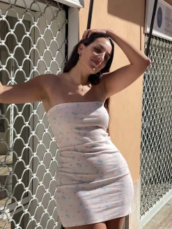 Discount Djerf Avenue Tube Dress Summer Island