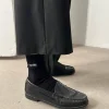 Djerf Avenue Tube Socks Black/White