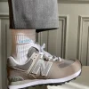 Djerf Avenue Tube Socks White/Blue