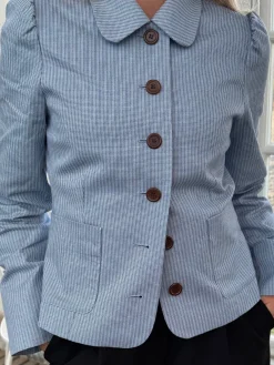 Djerf Avenue Uptown Jacket Blue