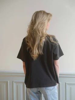 Hot Djerf Avenue Washed T-shirt Washed Black