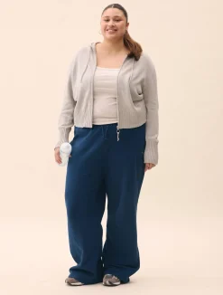 Online Djerf Avenue Wide Leg Sweatpants Retro Blue