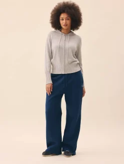 Online Djerf Avenue Wide Leg Sweatpants Retro Blue